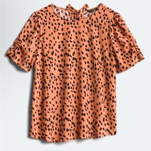 Leopard Print Blouse